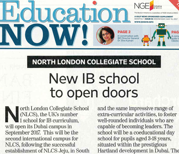 Education Now! supplement covers NLCS Dubai