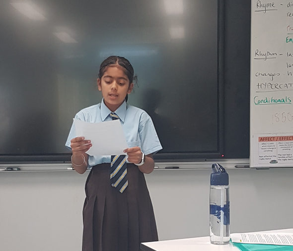 NLCS Dubai competes against Dubai College in a Debate Competition