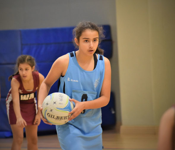 U12 Netball vs Raffles World Academy