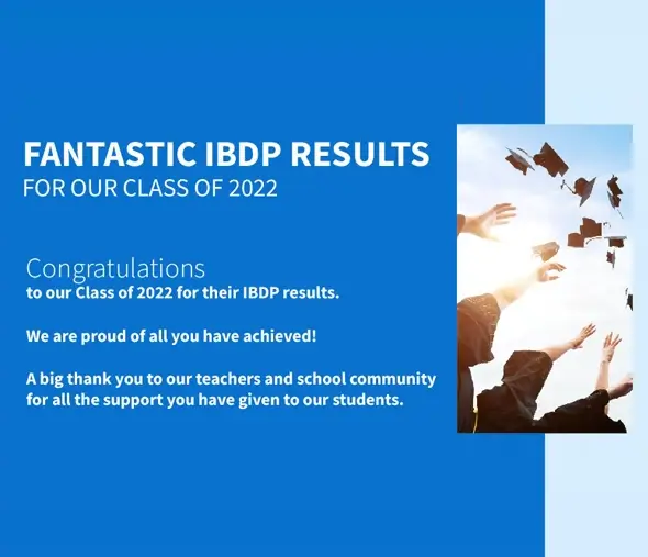 Fantastic IBDP Results for our Class of 2022