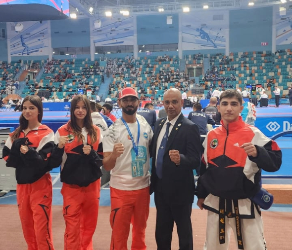 NLCS Dubai Students Compete in South Asian Taekwondo Championship
