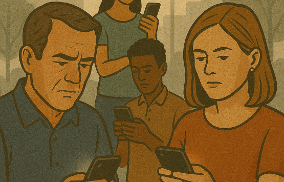 Is the phone rewiring our attention?