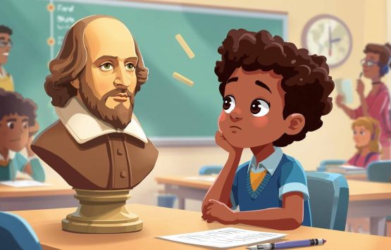 To be or not to be, that is the question: A discussion into the relevance of Shakespeare in a modern-day curriculum.